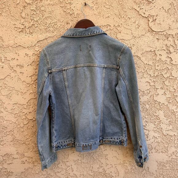 The Limited Vintage Denim Jean Trucker Jacket Size Medium - Picture 2 of 4